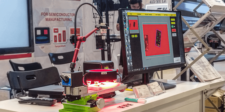 Viet Dynamic's products on display at SEMICON VietNam 2024.